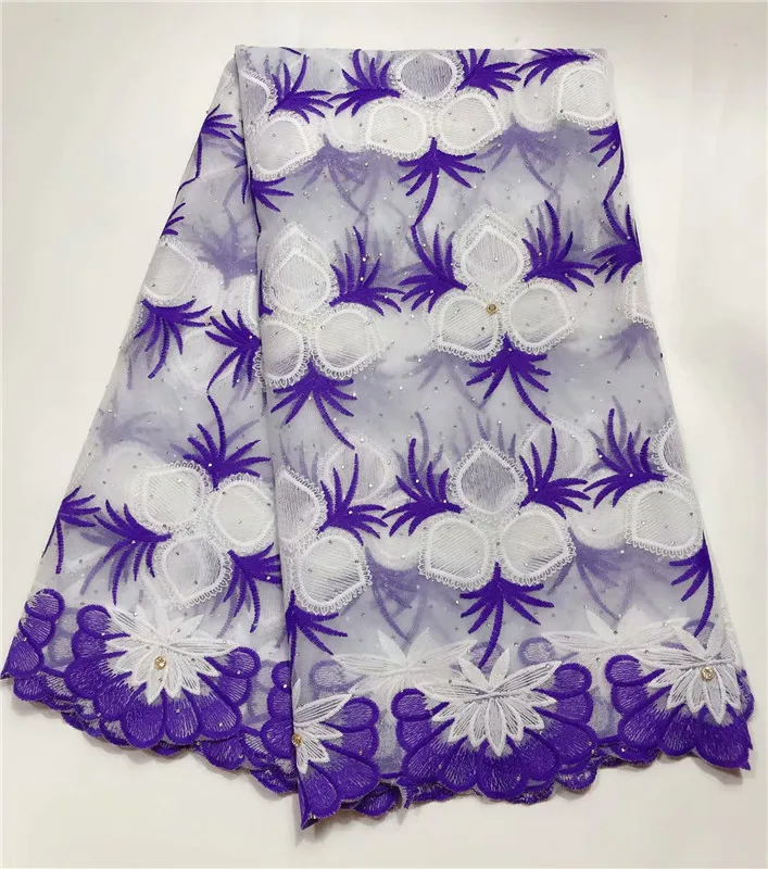 Новейшая африканская кружевная ткань большие камни лук цвет высокое качество