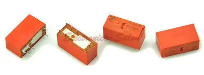 TYCO RT424F05 Бистабильные 2 катушки (блокировка) DPDT промышленные реле 8A. 5 в пост. Тока |