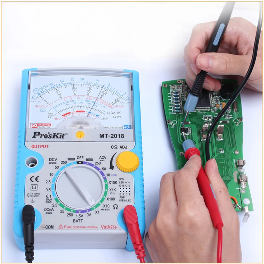 Po'sKit MT-Pointer Тип мультиметр стандарт безопасности Профессиональный ом тестер Измеритель постоянного тока AC напряжение Механические тестеры