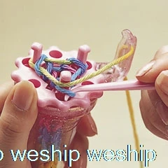 Японский Клевер Лилиан шерсть вязальная машина для изготовления браслета 58-789 |