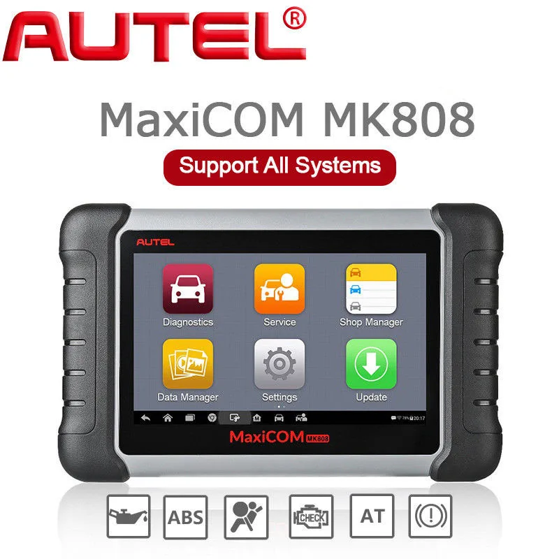 Autel MaxiCOM MK808 OBD2 инструмент диагностики ODB2 сканер автомобильной код считывания