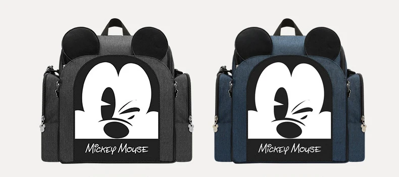 Сумка для детского обеденного стула disney, многофункциональная сумка для подгузников, переносное безопасное сиденье, водонепроницаемая сумка для мамы, рюкзак для подгузников для путешествий