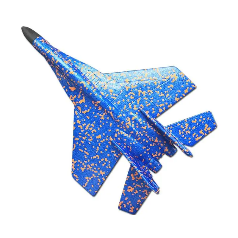 43 см пенопластовый самолет ручной бросок летающий дети веселье головоломка