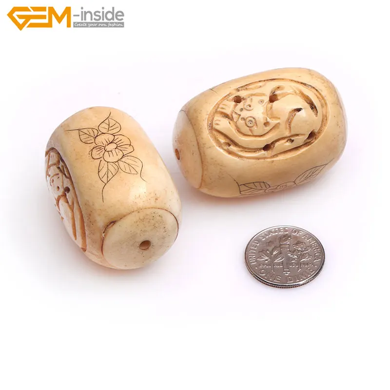 4 шт. бусины в виде косточек 1 2 мм шт.|Бусины| |