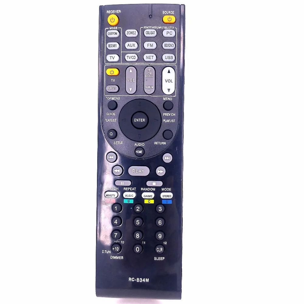Новый пульт дистанционного управления для onyo av ресивера RC 834M 836M 799M TX NR414 NR515 NR717