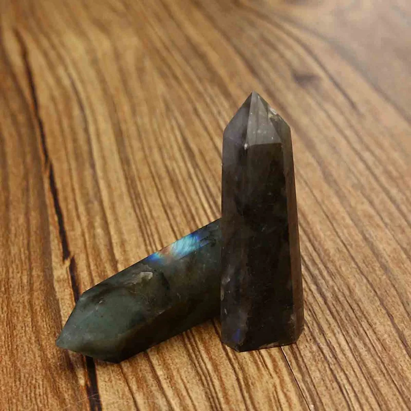 2 шт. натуральный флюорит стеклянная палочка исцеляющий размагничивающийся