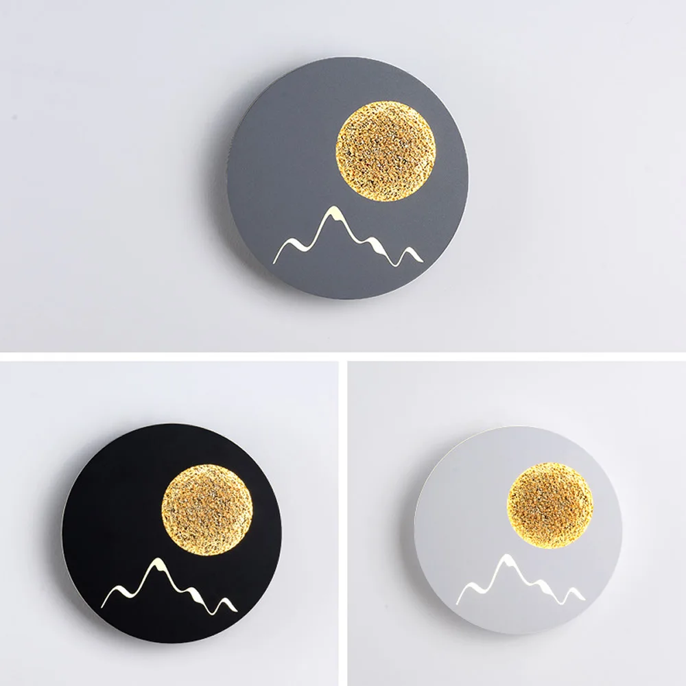 Креативная светодиодная настенная лампа прикроватная для спальни ночник