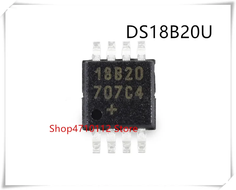 Новинка 10 шт./лот DS18B20U + T DS18B20 маркировка 18B20 MSOP 8 IC|Аксессуары для батарей| |
