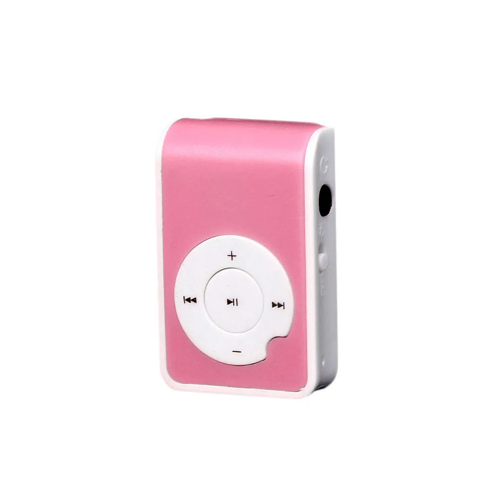 C Музыкальный плеер MP3 модуль walkman воспроизводитель мини-зажим металлический USB MP3 плеер Поддержка Micro SD TF карта музыкальный медиа дропшиппинг - Цвет: C