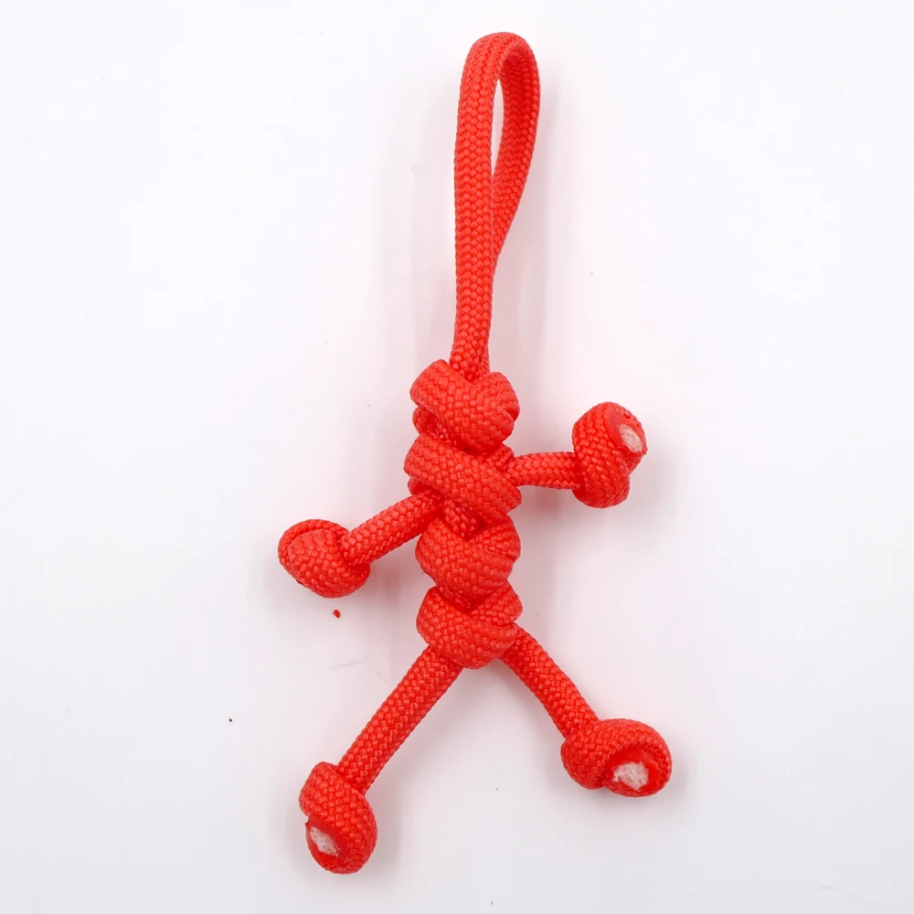 Paracord Buddy брелок ультра портативный Новинка ручной работы карабин аксессуары 550 парашютный шнур для скутеров автомобилей держатель для ключей - Color: No.9 Orange