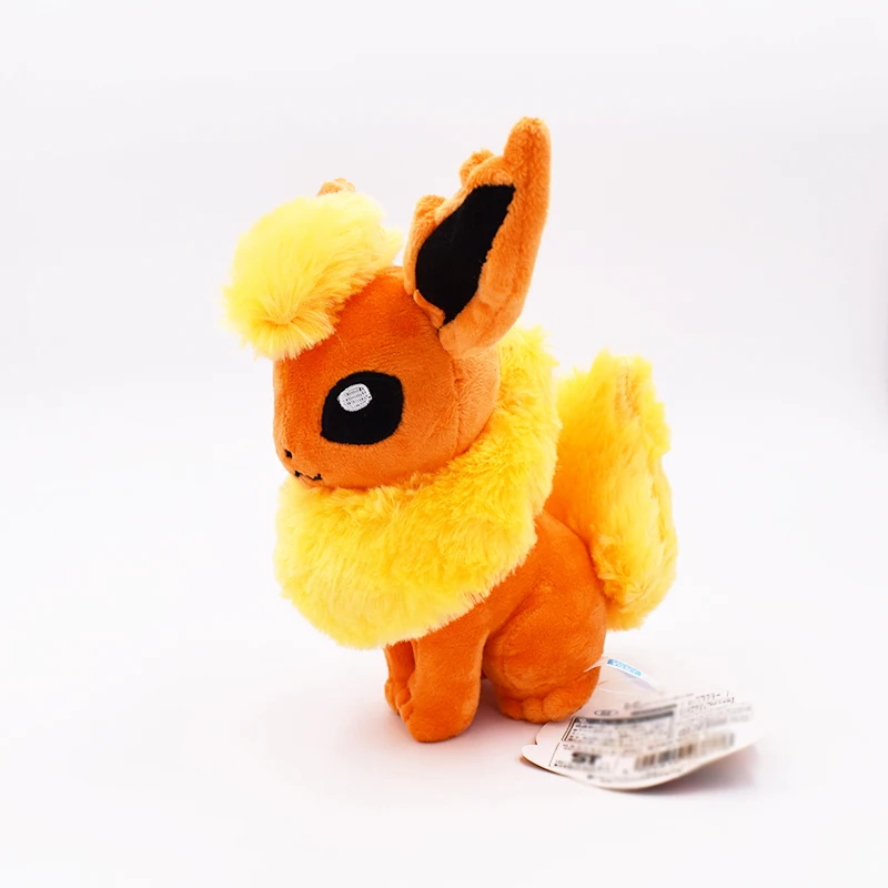 Новинка Flareon в сидячей позе плюшевая кукла аниме фигурка плюшевая Brinquedos детские игрушки подарок Juguetes 18-21 см детская игрушка