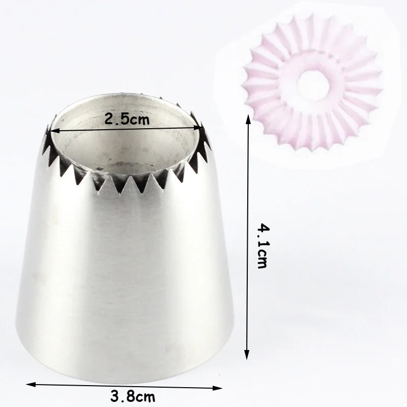 2 шт. кондитерские насадки из нержавеющей стали для капкейков|Наборы