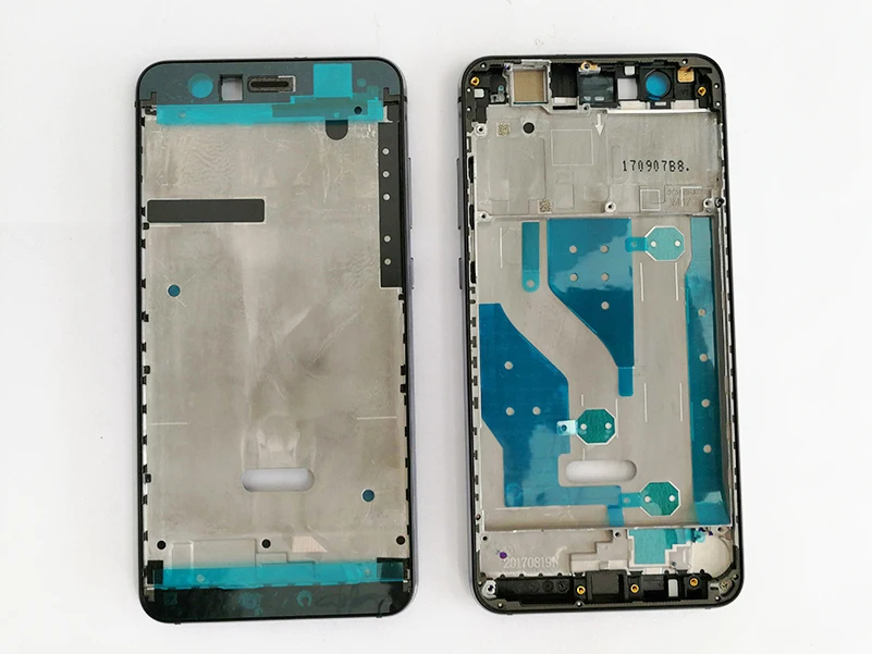 Q & Y QYJOY AAA Качество Средняя рамка для huawei P10 Lite средняя Корпус Крышка WAS LX2J LX2 LX1A