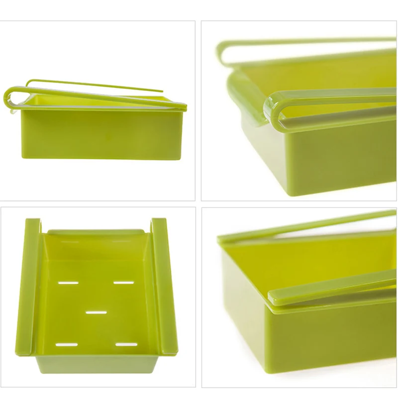 Полки для холодильника полка ящик хранения держатель в виде ящика экономия места