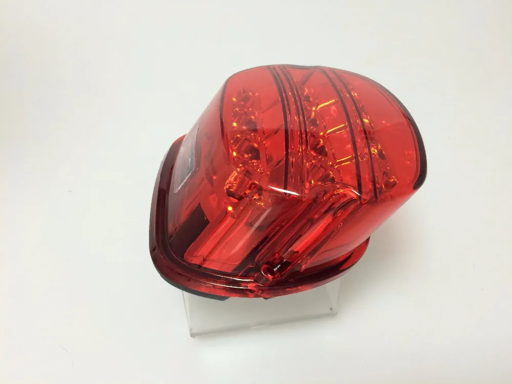 Мотоциклетный светодиодный задний тормозной светильник лампа номерного знака