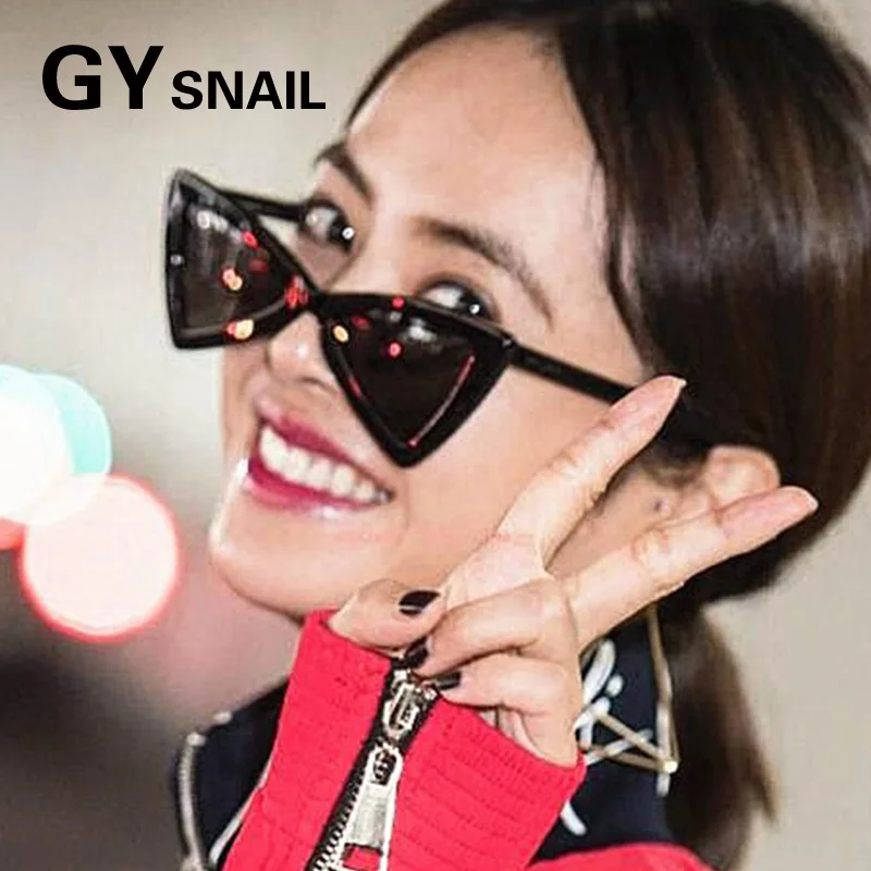 GY Улитка Модные Винтажные Солнцезащитные очки для женщин индивидуальный стиль