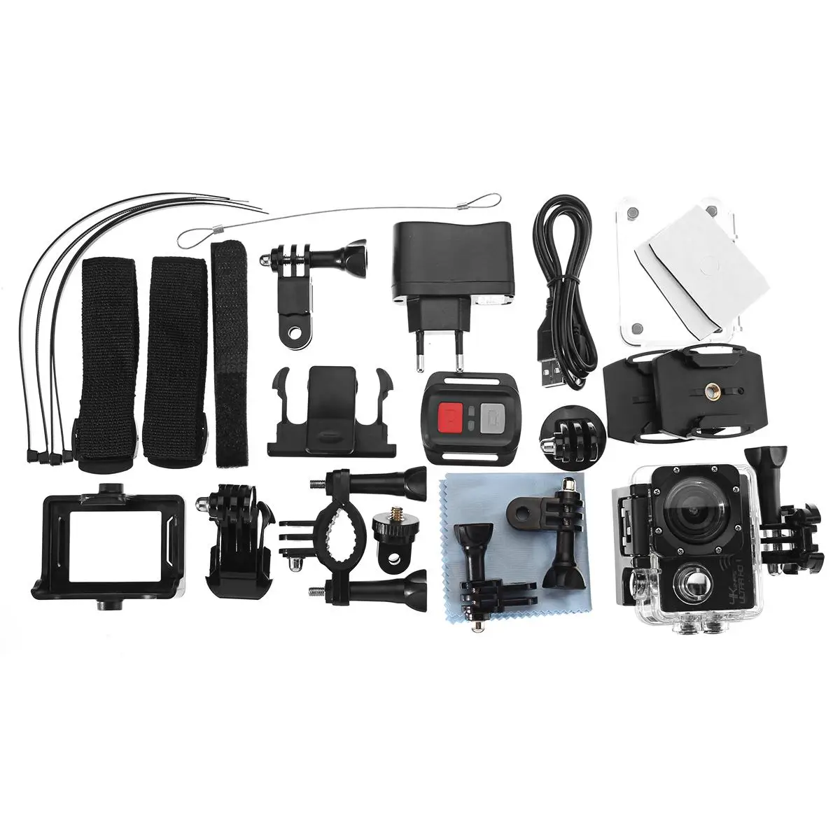 WUltra-4K, Full HD, 1080 P, Wifi, Спортивная Экшн-камера, водонепроницаемая, для подводной съемки, камера на шлем, видеокамера для записи видео