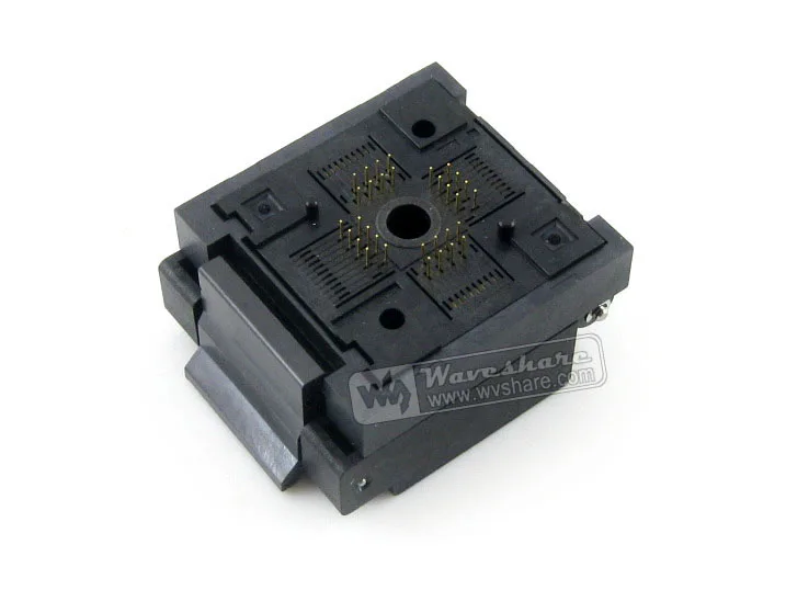 QFN32 MLP32 MLF32 Φ (40) Enplas QFN 7x7 мм 0 65 шаг тестирование IC выжигание розетки|qfn test socket|qfn