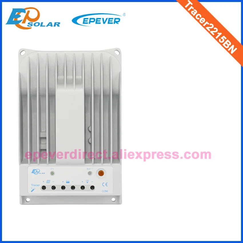 12v 24v автоматическая работа 20Amp mppt регулятор солнечного заряда Tracer2215BN Макс PV Voc 150v