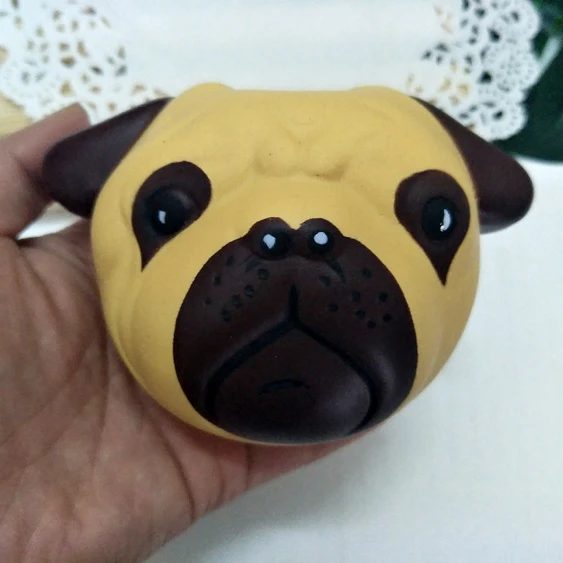 11 5*8*5 5 см милая собака голову Ароматические Squishy замедлить рост Squeeze Toy коллекция