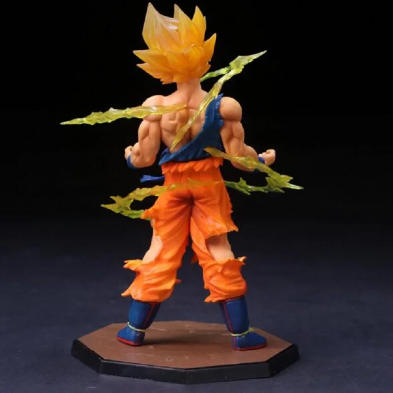 Модель Dragon Ball Super Saiyan Son Goku ПВХ экшн-фигурка игрушка из фильма и ТВ драконий жемчуг