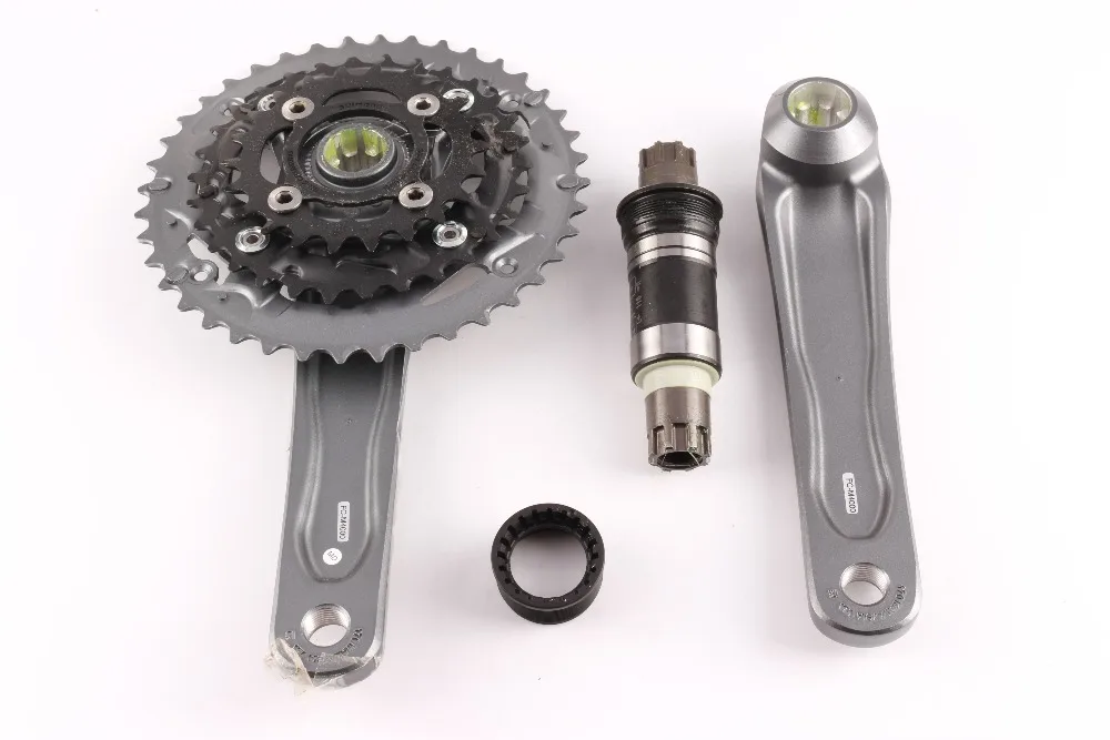 SHIMANO ALIVIO M4000 M4050 T4060 3x9S 27S Скорость MTB велосипедный комплект с гидравлическим дисковым тормозом интегрированный FC-M4050 FC-T4060
