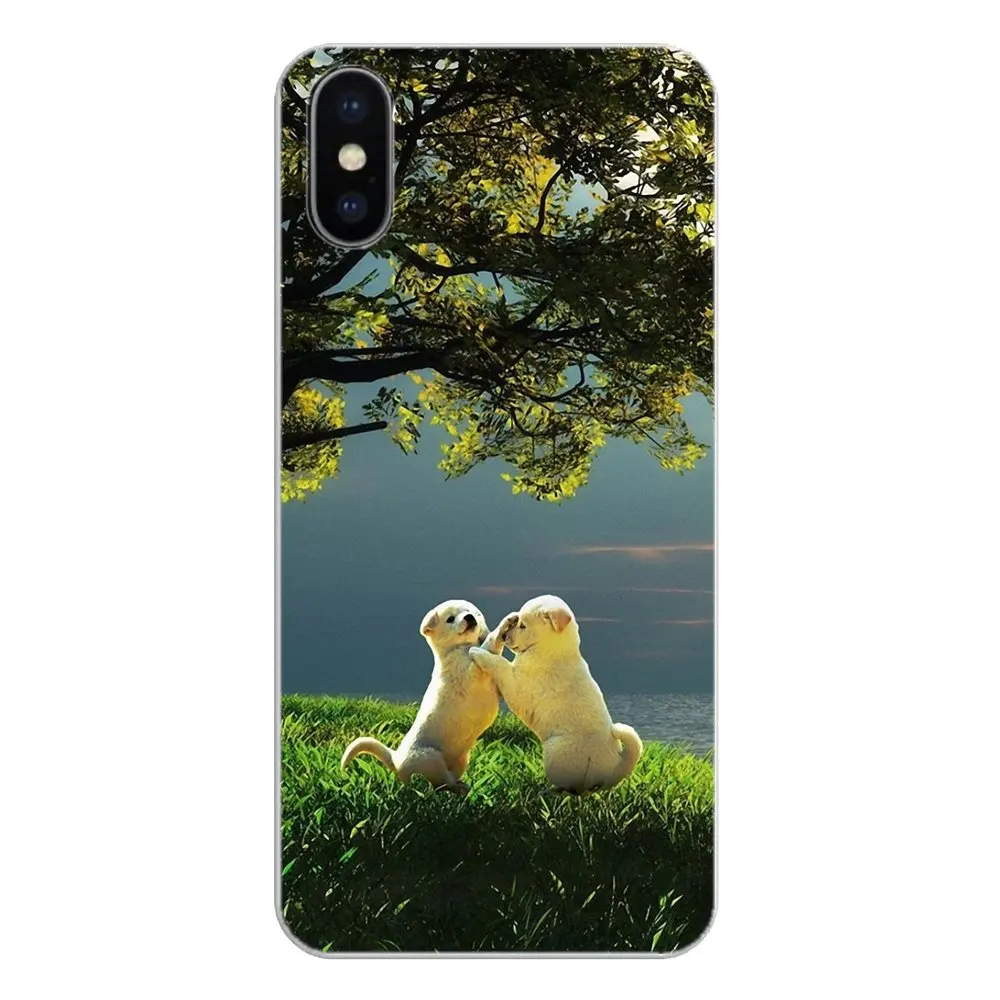 Мягкие чехлы с синим носом Pitbull Pomeranian DOG Для Huawei P Smart Y6 P8 P9 P10 Plus Nova P20 Lite Pro Mini 2017 SLA-L02