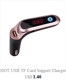Автомобильный комплект громкой связи беспроводной Bluetooth fm-передатчик MP3 плеер USB зарядное устройство 3.4A автомобильные аксессуары Handsfree авто FM