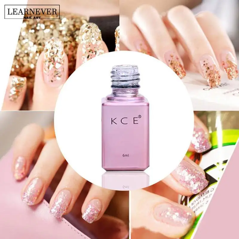 LEARNEVER 15 Colors 6ML Fashion UV Nail Polish Gel Glitter Shinning Long Lasting LED | Красота и здоровье