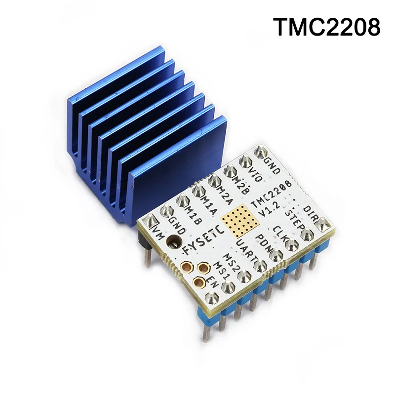 Модель TMC 2130/2208 Stepstick шаговый двигатель модуль драйвера + радиатор для 3D принтера