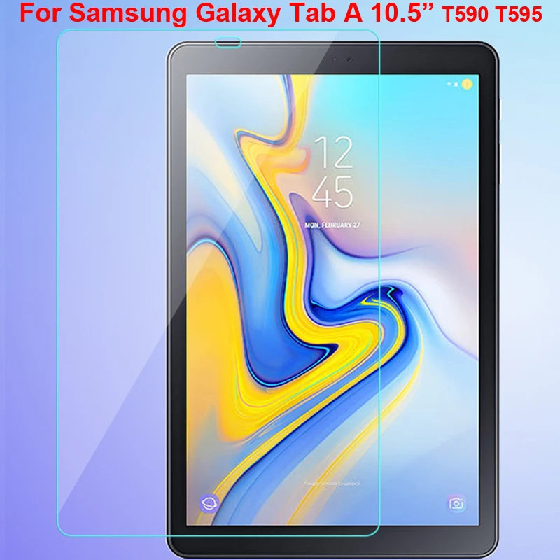 

Защитная пленка для экрана из закаленного стекла для Samsung Galaxy Tab A 10,5 дюйма, T590, T595, SM-T590, для Galaxy TabA 10,5, защита экрана