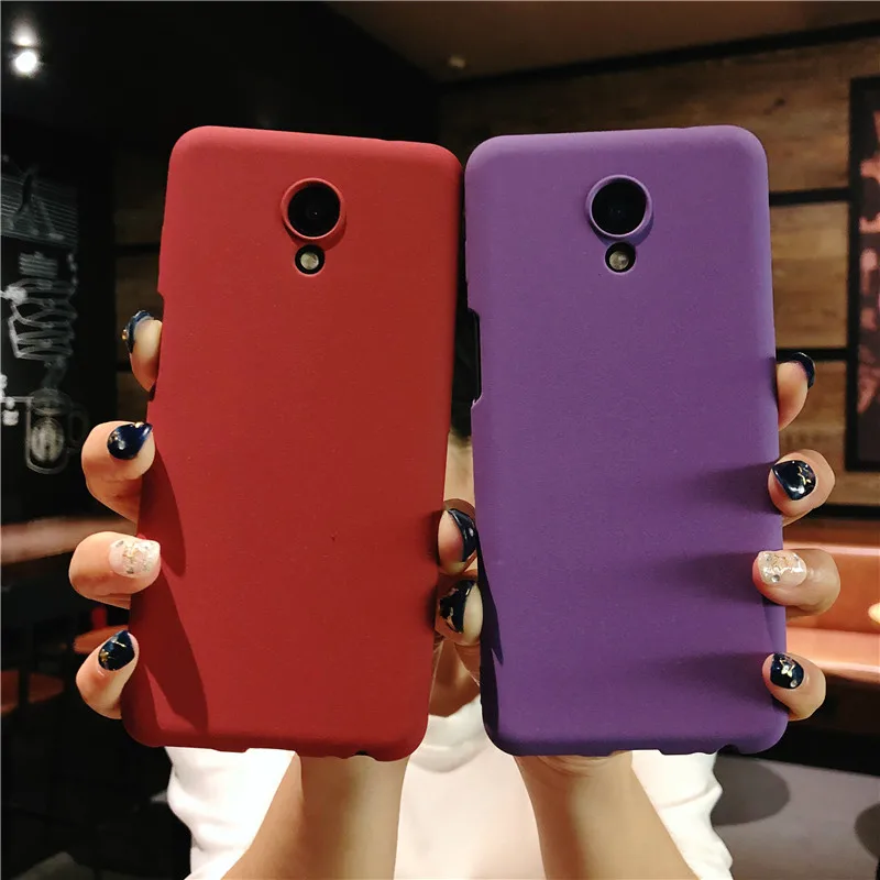 Роскошные Песочная текстура матовый термополиуретановый корпус для Meizu M6S M3 M5 M6