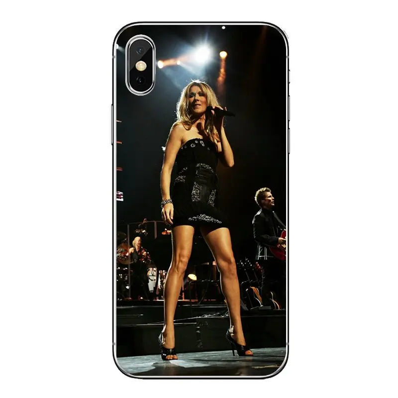 Прозрачный мягкий чехол Чехлы Канада певицы Селин Дион Star для samsung Galaxy Note 8 9 S9 S10 A8