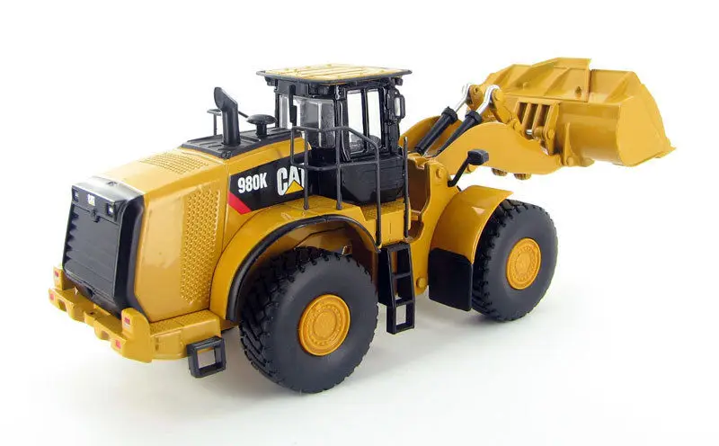 Литая Игрушечная модель Norscot 1:50 Caterpillar CAT 980K колесный погрузчик 55289 для мальчика
