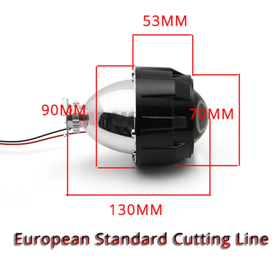 ROYALIN ECE фары линзы 2 5 мини биксенон H1 HID проектор для автомобиля подходит H4 H7