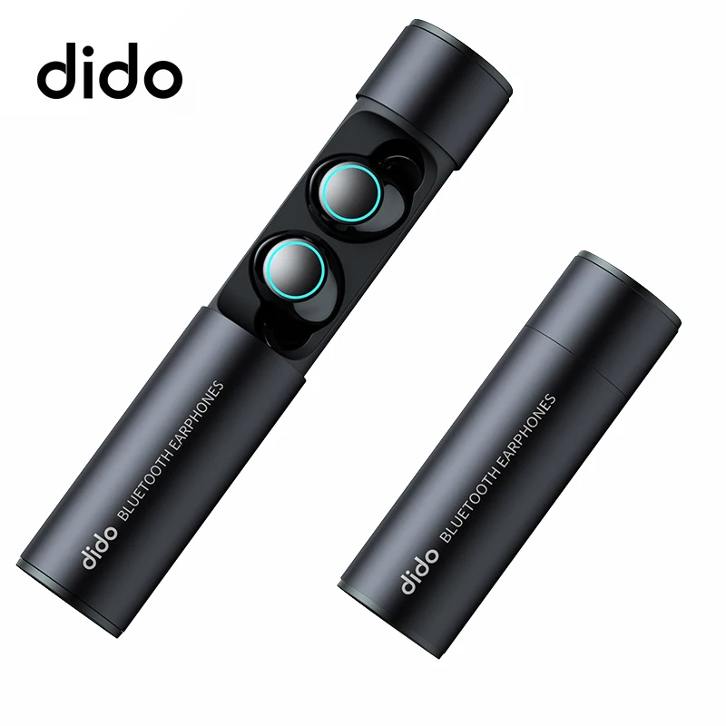 Водонепроницаемый TWS Bluetooth наушники беспроводные с зарядным боксом свободные