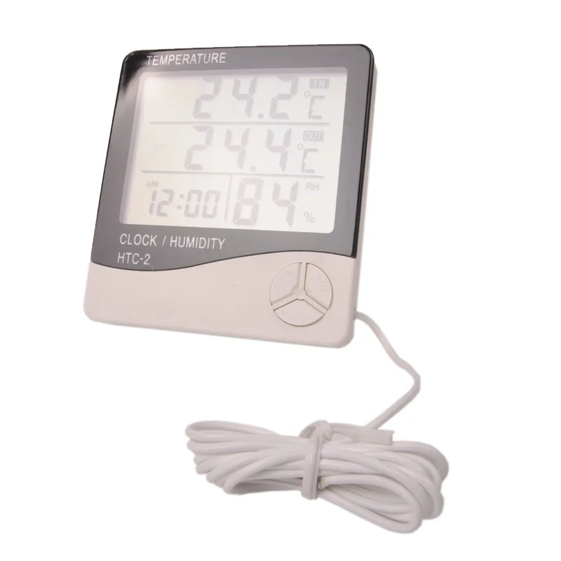 Цифровой ЖК дисплей термометр гигрометр электронный измеритель температуры и