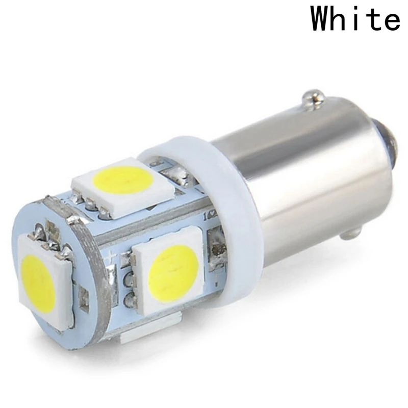 Автомобильная светодиодная лампа BA9S xenon White 5050 5SMD автомобильная T4W H6W индикатор