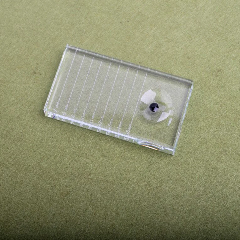 2 шт./партия держатель для склеивания расческа ресниц поддон Кристалл Камень
