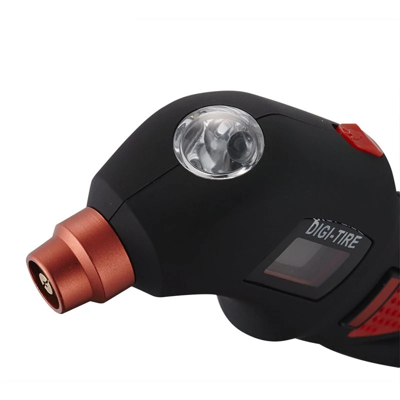 

Multi-function Portable Car Safety Hammer Windows Breaker Utility Accurate Digital Tire Pressure Gauge with Emergency LED Light