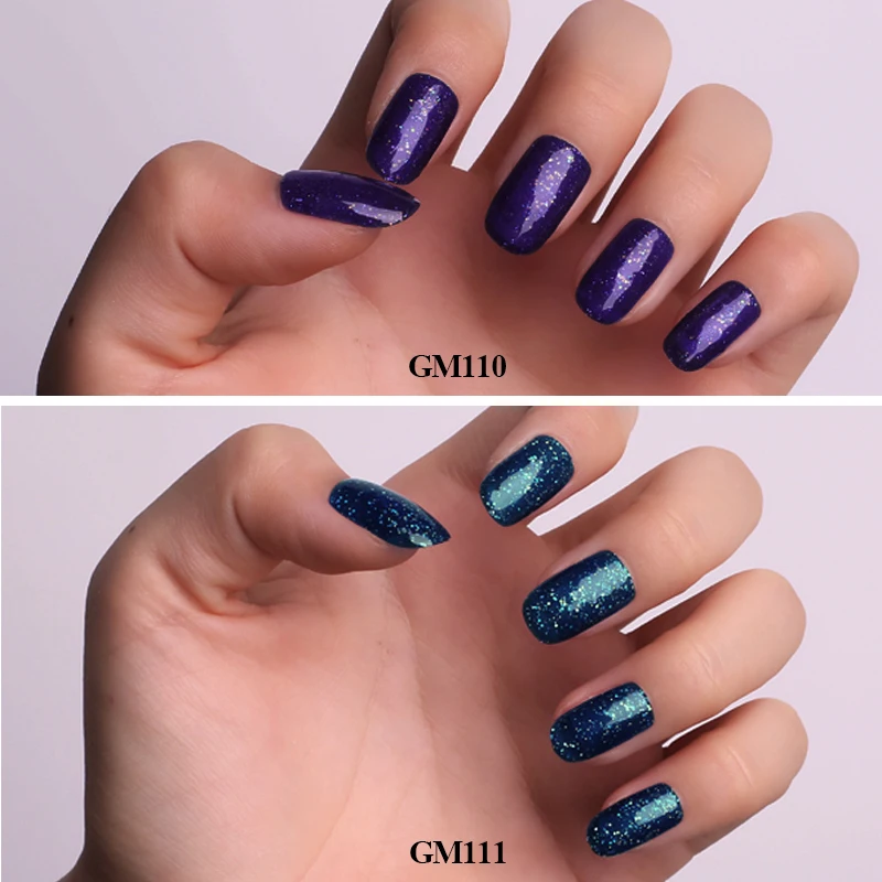 Блестящий Алмазный Гель лак для ногтей Lucky Color маникюрный Светодиодный УФ клей