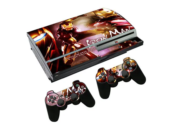 5 Джокер виниловая кожа для PS3 жирная консоль наклейка крышка для Playstation 3 Fat контроллеры контроллер геймпад мандо наклейка - Цвет: 5