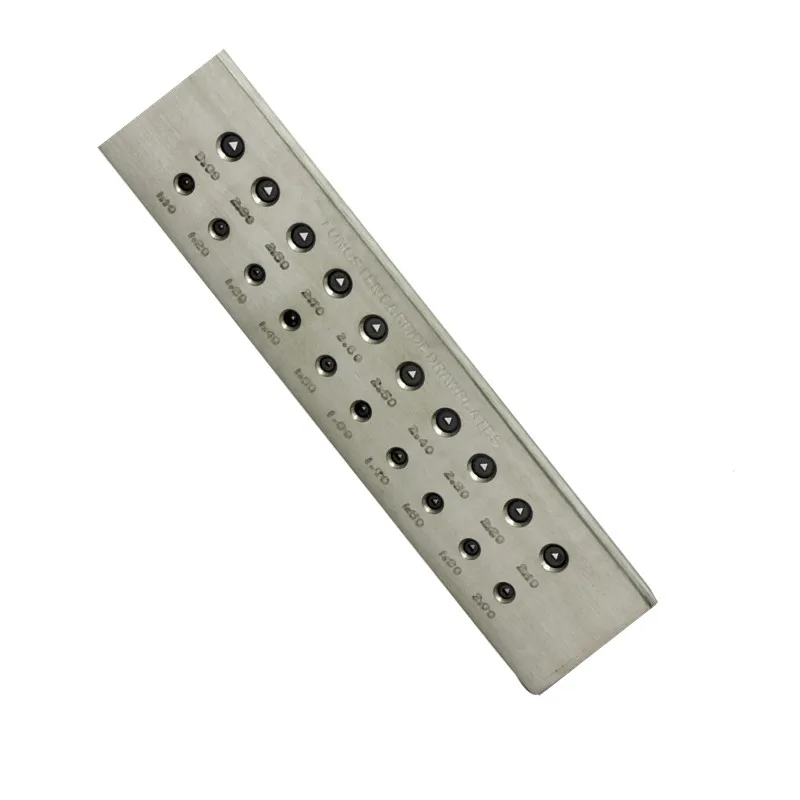 Булавки из карбида вольфрама треугольной формы с 20 отверстиями булавки для