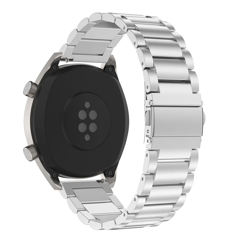 Silver Для huawei watch gt/honor magic/watch2 pro ремешок металлический браслет Смарт-часы 22 мм нержавеющая сталь amazfit 2 браслет - Цвет: Silver