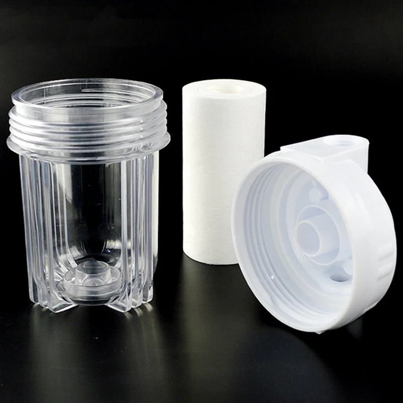 5 дюймов прозрачный фильтр для бутылки очиститель воды предварительный