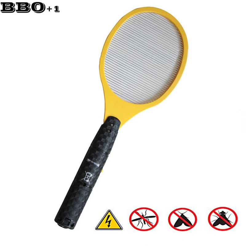 Горячая электрическая ракетка от москитов на открытом воздухе муха Zapper