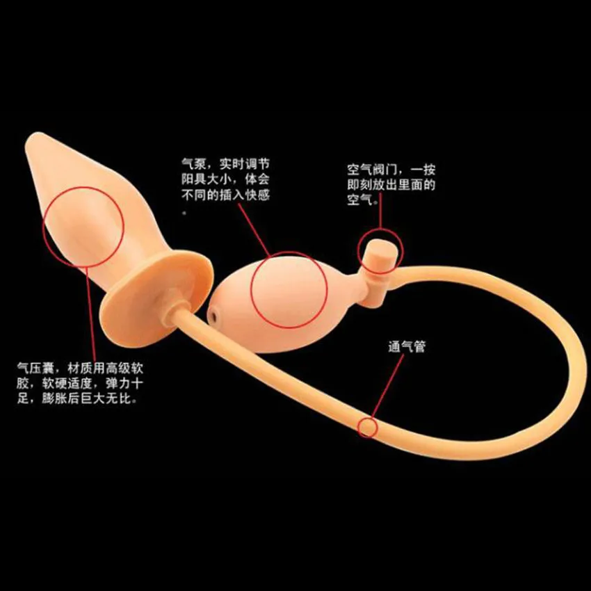 Надувная Анальная пробка для мужчин и женщин | Красота здоровье