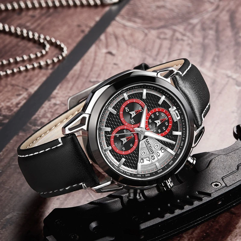 

MEGIR Men Watch Casual Quartz Waterproof Men's Watch Fashion Sport Watches For Men Top Brand Luxury Chronograph Wrist Watch