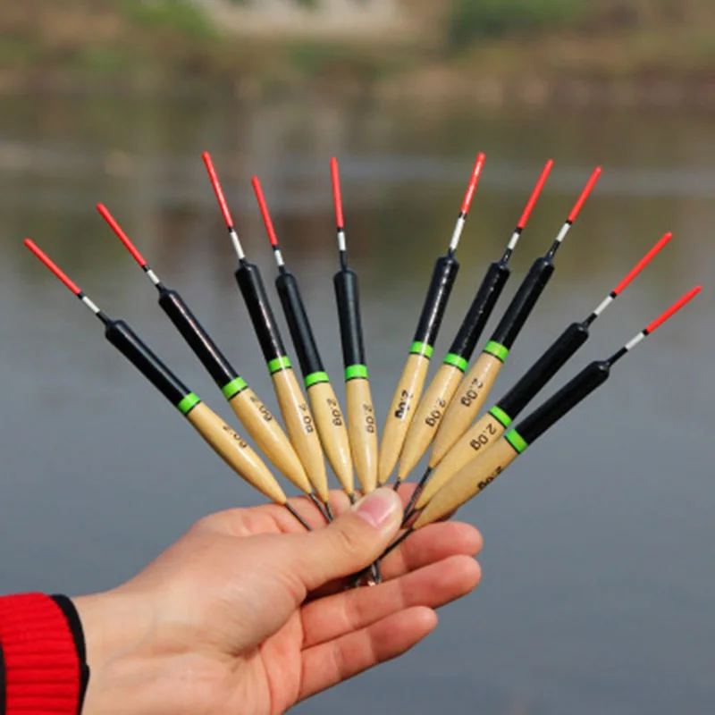 30 шт/Группа Рыболовные Поплавки деревянные рыболовные снасти инструменты|fishing