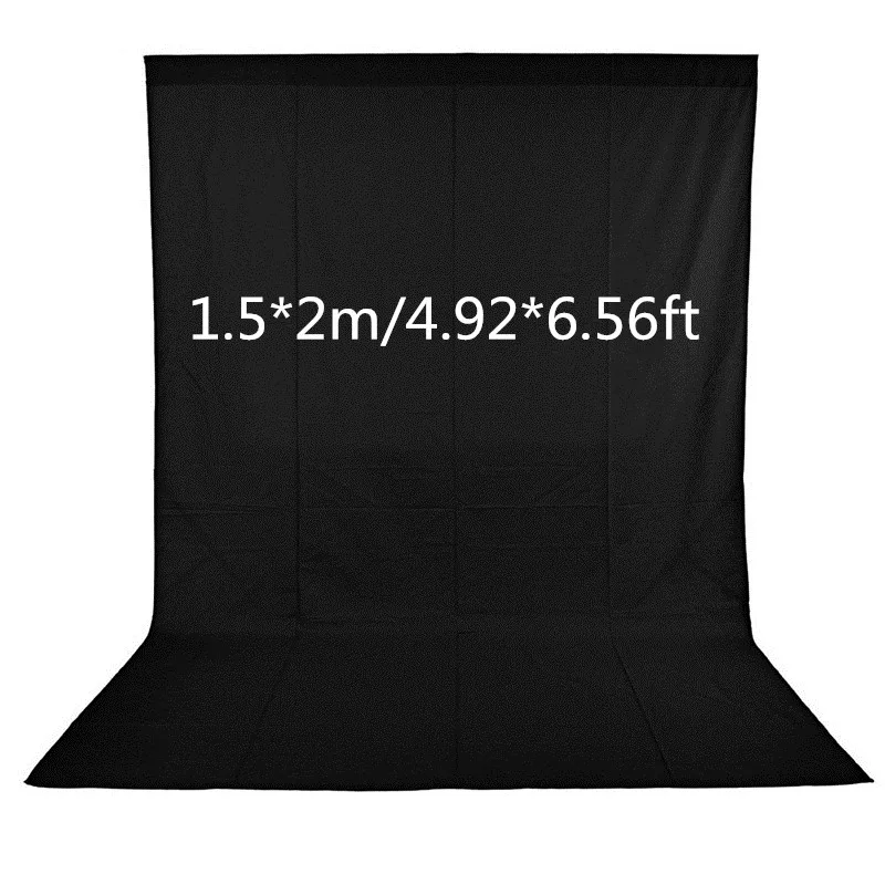 CY фотография фоны Черный Белый Зеленый экран нетканые набор тканей фото задний